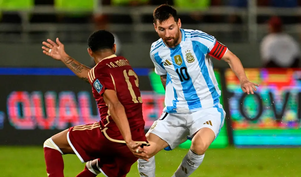 Ante Venezuela, Lionel Messi jugará su último partido de eliminatorias en Argentina. Foto: AFP