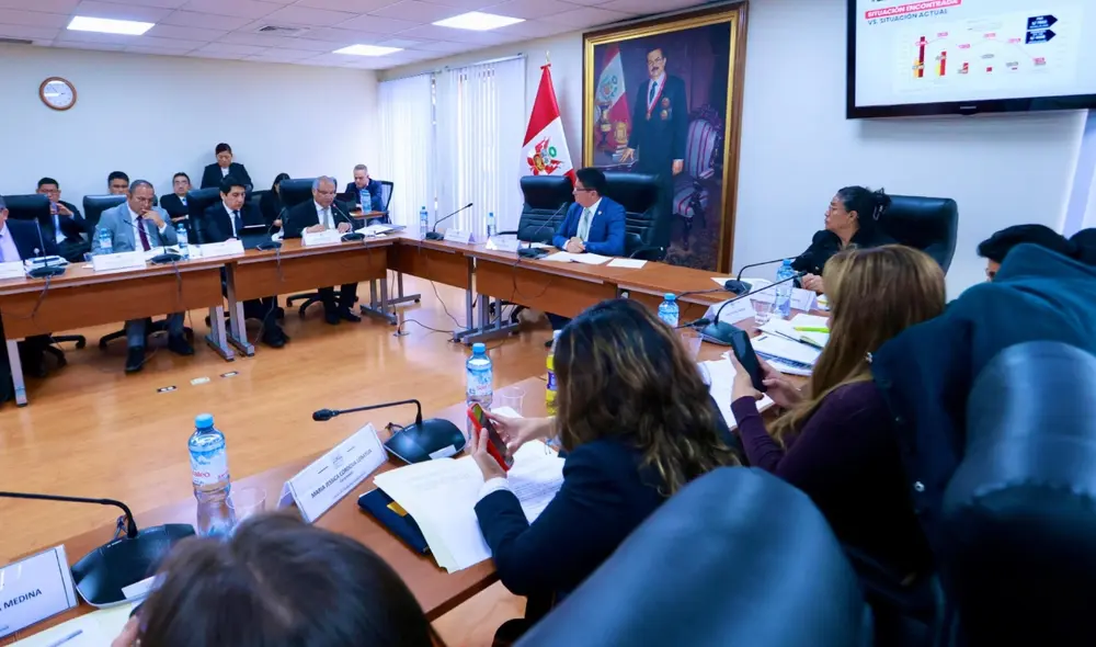 Comisión de Transportes sesionó este lunes 1 de setiembre sobre los trenes Lima-Chosica. Foto: Congreso