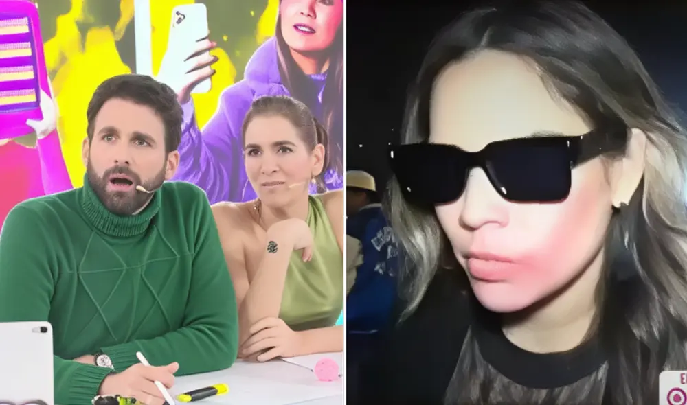 Andrea San Martín es una influencer y exchica reality de 35 años. Foto: Composición LR/Willax. Andrea San Martín es una influencer y exchica reality de 35 años. Foto: Composición LR/Willax.