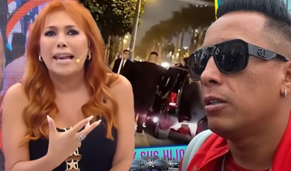 Christian Cueva llegó a Lima para reencontrarse con sus hijos. Foto: composición LR/difusión/ATV/Willax