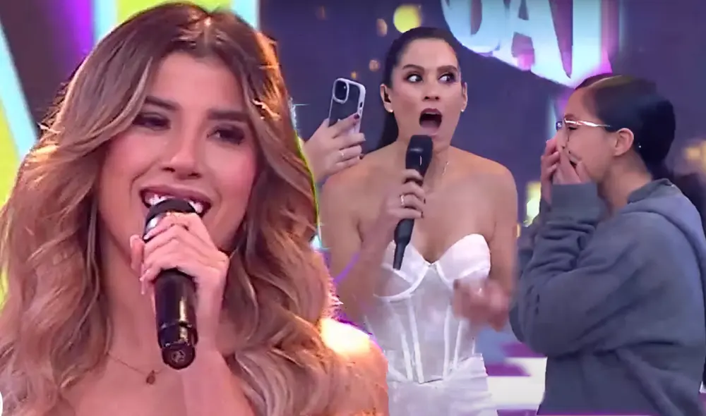 Yahaira Plasencia aplaudió la valiente actitud de la adolescenTE. Foto: composición LR/difusión/América TV