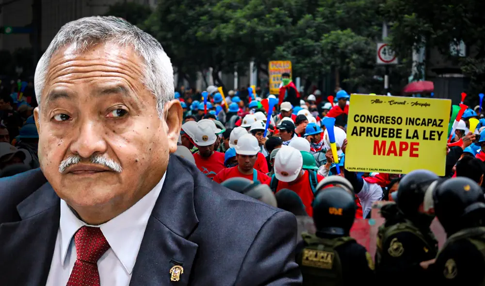 Víctor Flores se ha mostrado en anteriores oportunidades a favor de la ampliación del Reinfo. Ahora, plantea un dictamen en esa línea. Foto: composición LR/Congreso/Archivo LR Víctor Flores se ha mostrado en anteriores oportunidades a favor de la ampliación del Reinfo. Ahora, plantea un dictamen en esa línea. Foto: composición LR/Congreso/Archivo LR