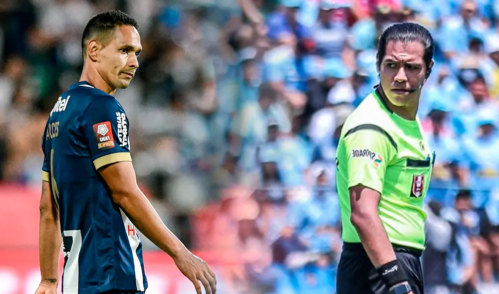 Renzo Garcés fue expulsado en el último clásico entre Alianza Lima y Universitario. Foto: composición LR/Alianza Lima/Conar