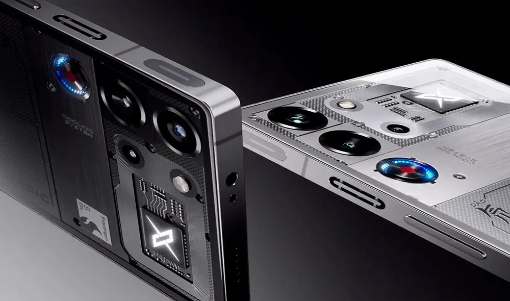 Así luce el módulo fotográfico del Red Magic 10 Pro.