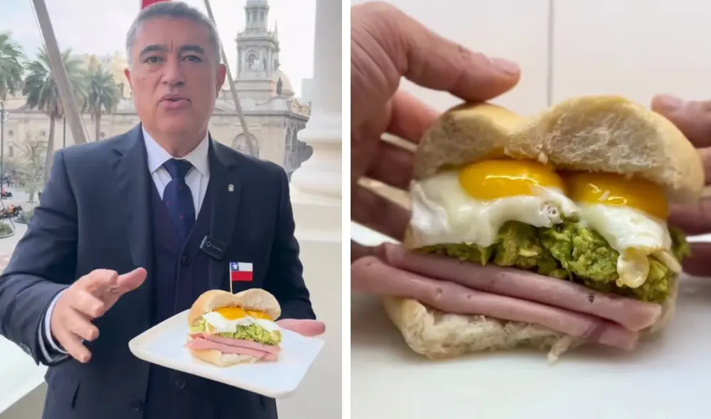 Alcalde de Santiago, Mario Desbordes, resalta que el desayuno con marraqueta de Chile es el mejor del mundo.