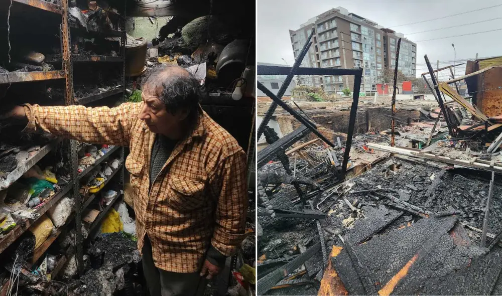 Incendio en límite de Surco y Barranco deja al menos 7 viviendas afectadas Incendio en límite de Surco y Barranco deja al menos 7 viviendas afectadas