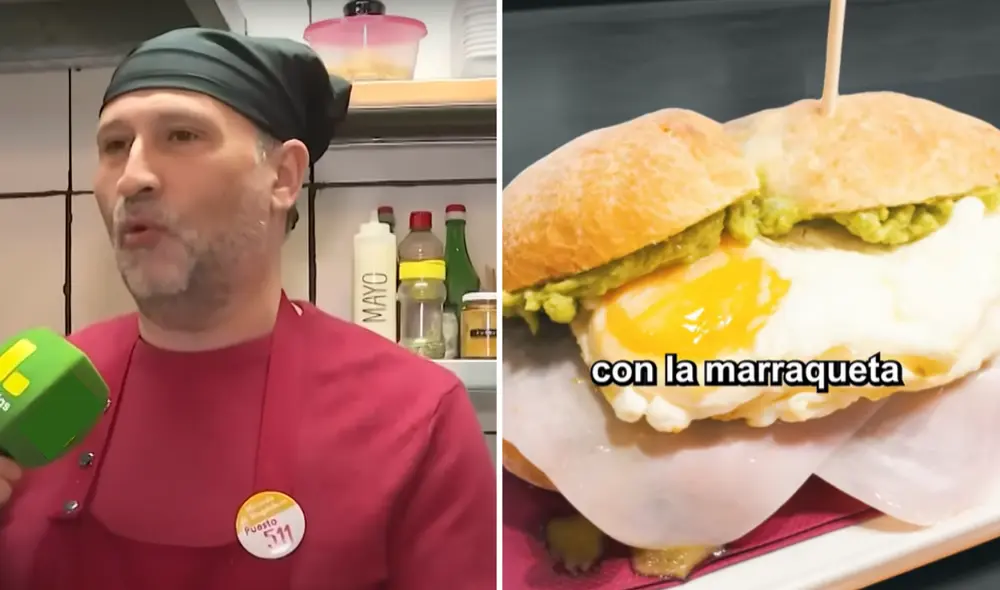 Chef de Chile recalcó que relleno de marraqueta presentado por Ibai presentado en Mundial de desayunos no es la que usualmente se consume en el país.