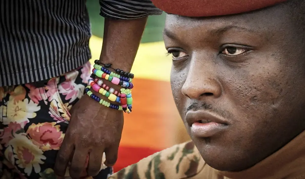 El gobierno militar de Ibrahim Traoré aprueba ley que prohíbe la homosexualidad, imponiendo penas de dos a cinco años de cárcel. Foto: composición LR/AFP