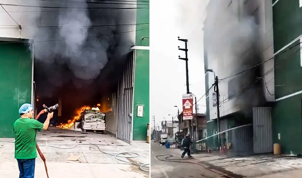 Incendio en Carabayllo
