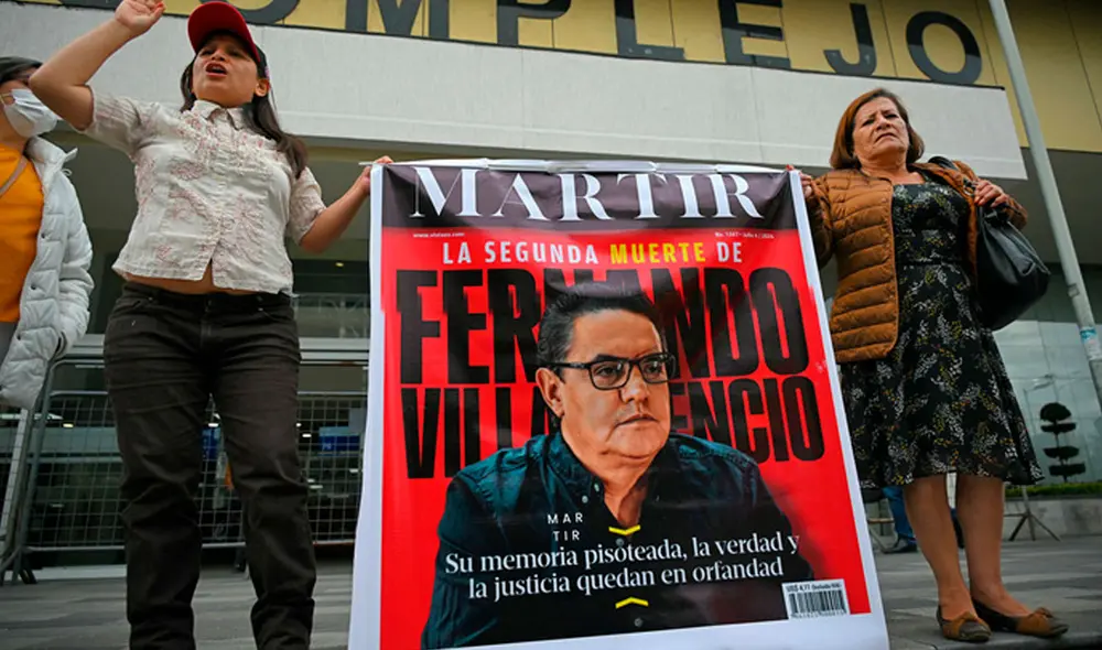 El candidato ecuatoriano fue asesinado en 2023 tras salir de un mitin electoral.