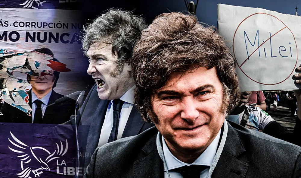 La revelación de esta estrategia económica ocurre en medio de acusaciones por corrupción contra el gobierno de Javier Milei. Foto: Composición LR/AFP.