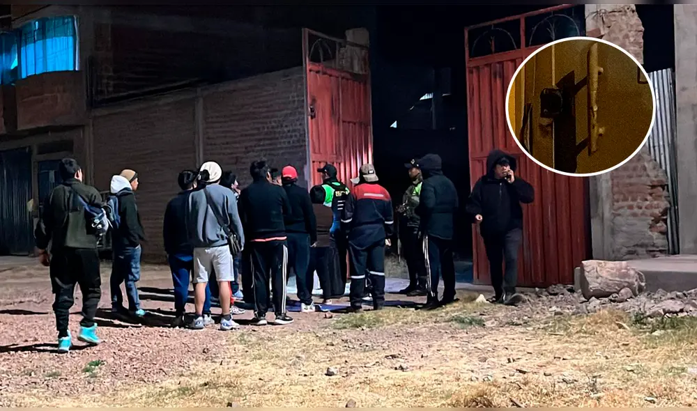 Los delincuentes forcejearon la chapa de una vivienda ubicada en la urbanización Alexander para ingresar a robar, pero fueron sorprendidos por vecinos de la zona. Foto: Composición LR / Cortesía