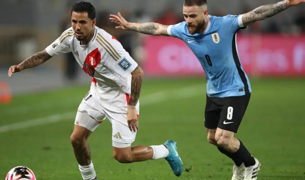 La selección peruana sale con su once de gala ante Uruguay por Eliminatorias. Foto: ESPN