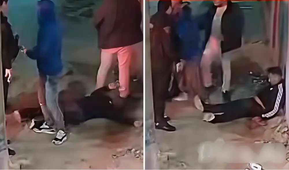 Policía noquea a hombre que supuestamente lo insulto.