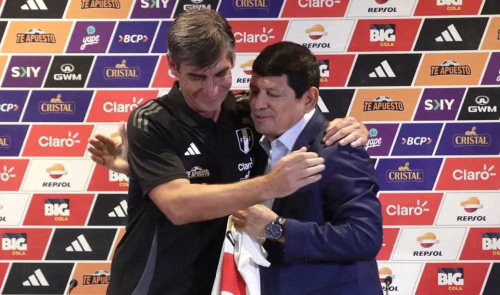 Óscar Ibáñez y Agustín Lozano se reunieron antes de viajar a Uruguay. Foto: Lr/CNN Óscar Ibáñez y Agustín Lozano se reunieron antes de viajar a Uruguay. Foto: Lr/CNN