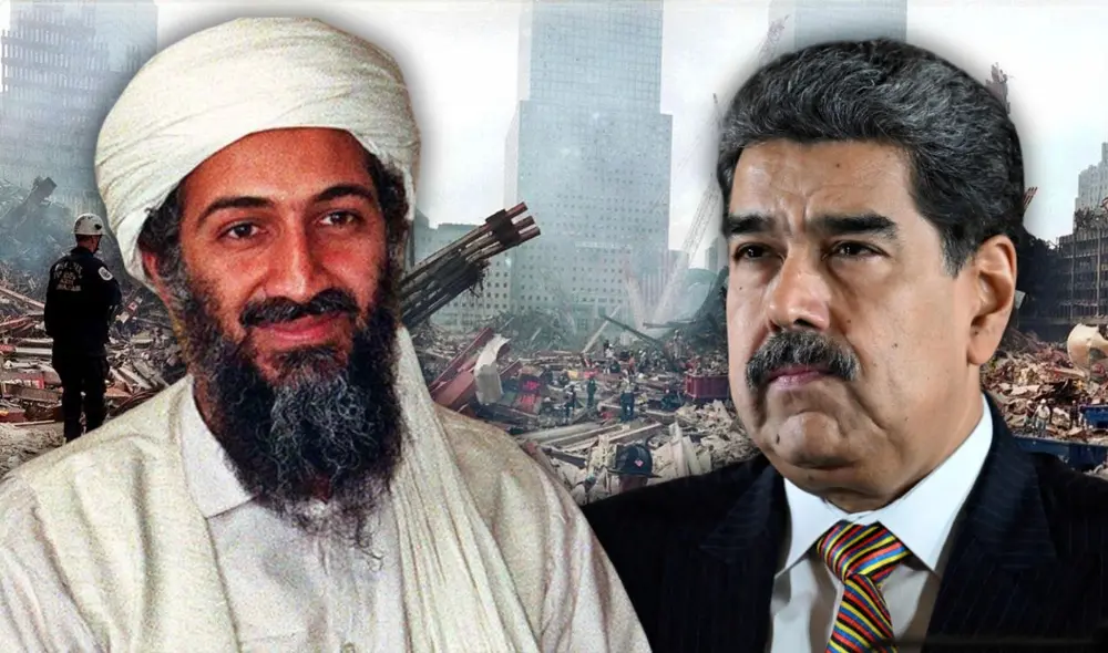 Nicolás Maduro es comparado con Osama bin Laden.