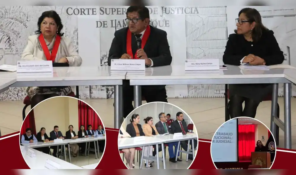 Encuentro tiene como objetivo mejorar la calidad de la justicia. Fuente: Difusión.