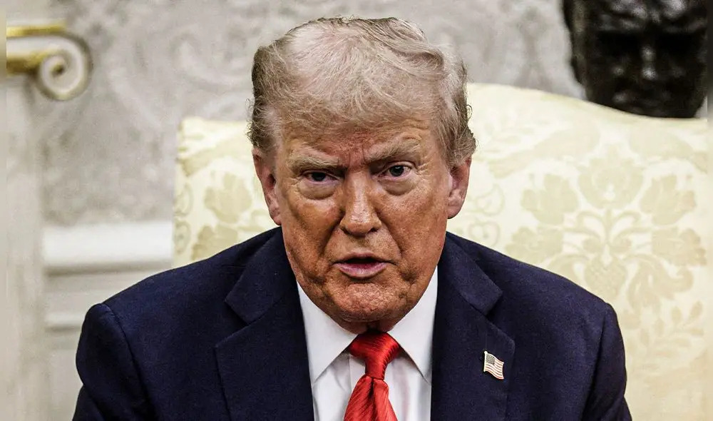 Además, el presidente de Estados Unidos afirmó que no está satisfecho con la situación, pero que seguirá buscando un acuerdo de paz. Foto: AFP.