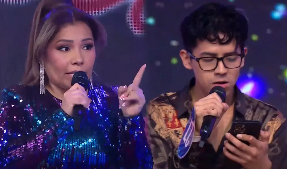 Susan Ochoa también aconsejó al participante de 'MQM'. Foto: composición LR/difusión/América TV