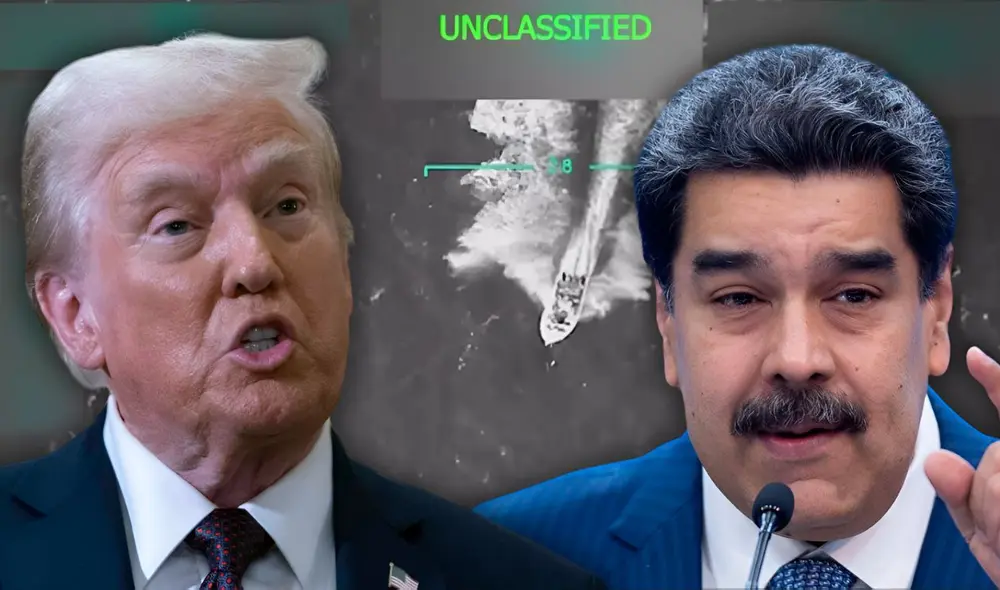 Donald Trump confirma que continuará ofensiva con el narcotráfico ligado a Nicolás Maduro.