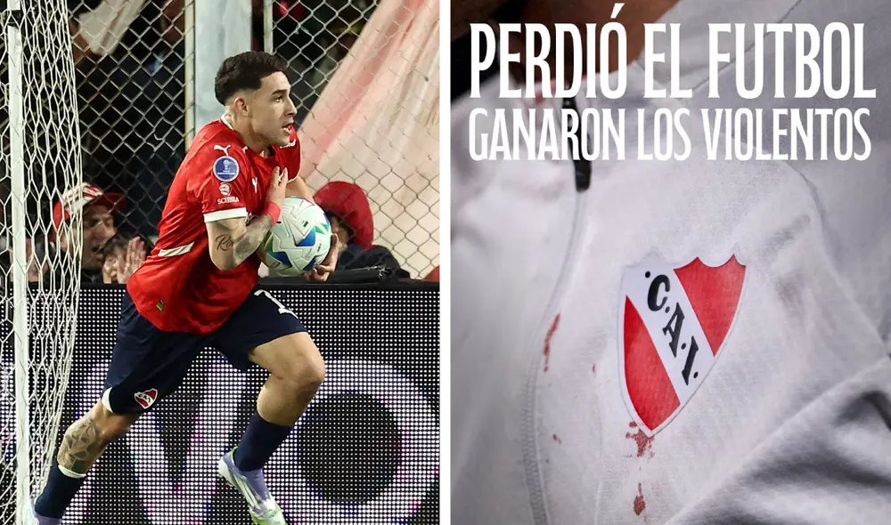 Independiente quedó fuera de la Copa Sudamericana. Foto: composición LR/AFP