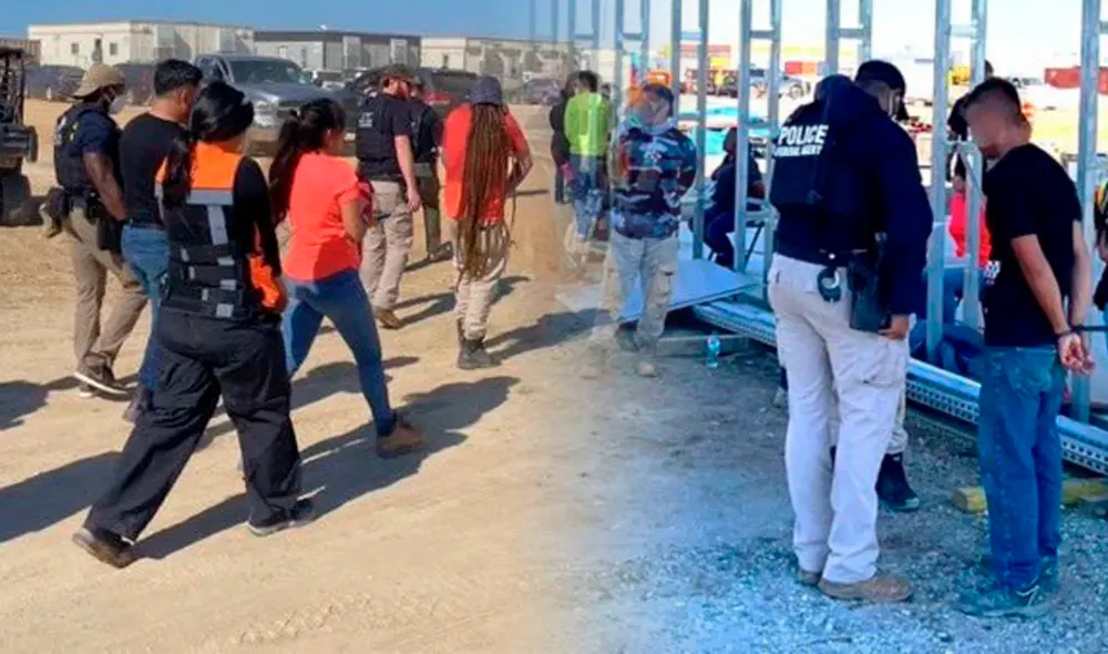 Los trabajadores inmigrantes detenidos por ICE tienen distintas nacionalidades.