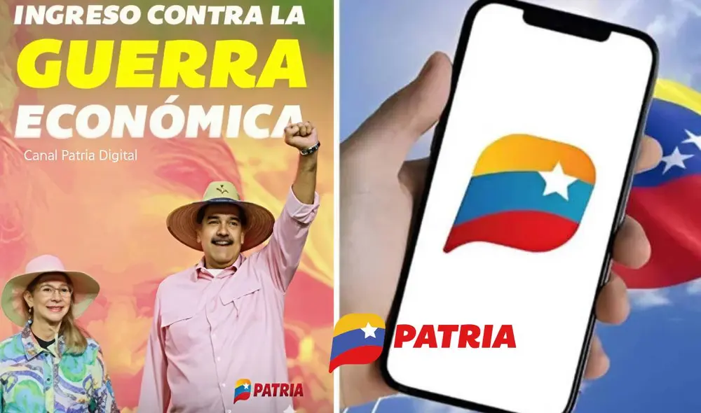 La mayoría de bonos de la patria se entregan por la plataforma del mismo nombre. Foto: composiciónLR/Patria La mayoría de bonos de la patria se entregan por la plataforma del mismo nombre. Foto: composiciónLR/Patria