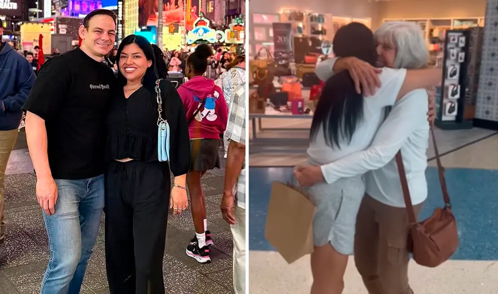 Mark Vito y Leslie Echevarría se encuentran en los Estados Unidos. Foto: Composición LR/Instagram.