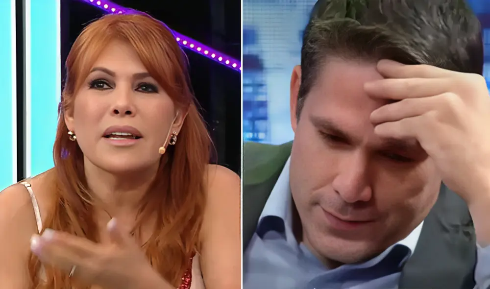 Magaly Medina calificó a Francisco Bazán de ''llorón'. Magaly Medina calificó a Francisco Bazán de ''llorón'.