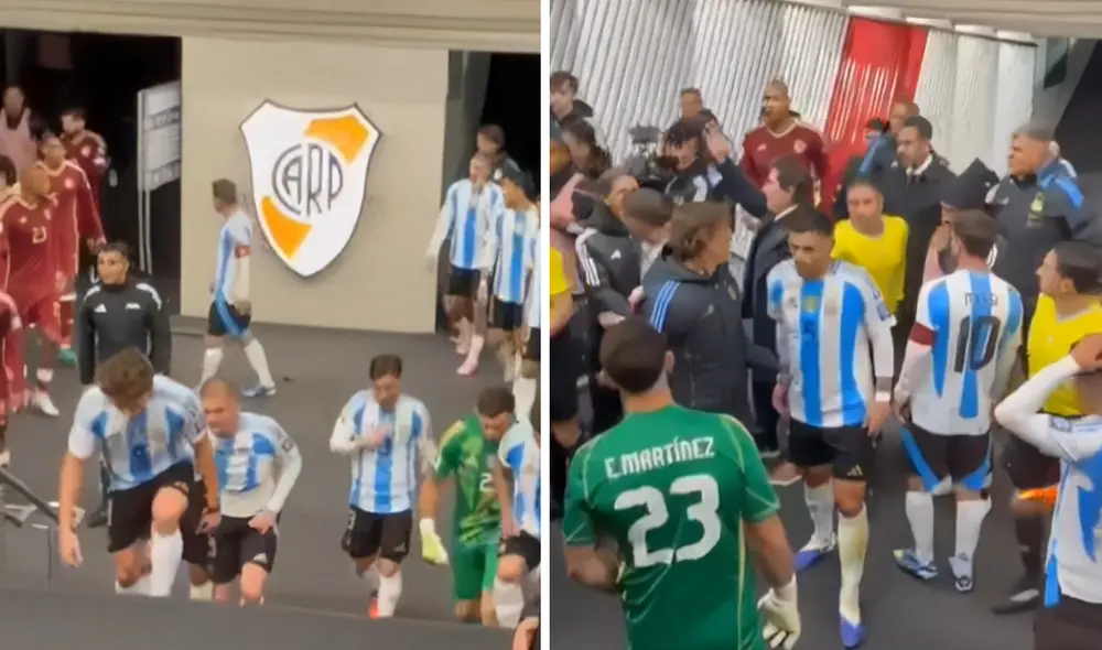 Se filtró un video donde se ve a Lionel Messi increpando a Tomás Rincón. Foto: composición LR/ difusión