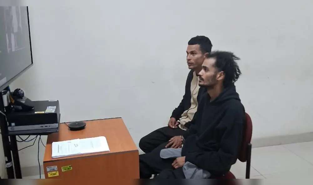 Pese a intentar escapar, los agresores fueron capturados por la policía en la urbanización 21 de abril. Fuente: Difusión.