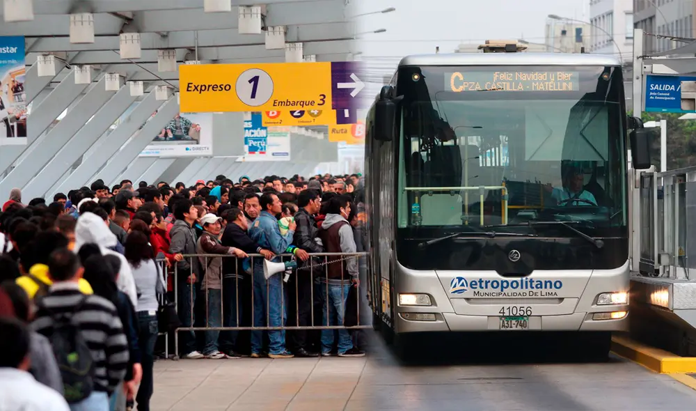 Estaciones del Metropolitano siguen sin ser aperturadas. Foto: composición LR