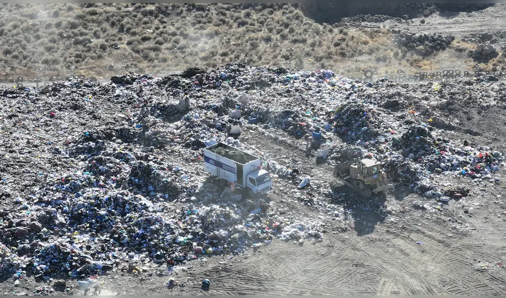 Los afectados piden que el botadero sea trasladado fuera de Arequipa. Foto: Municipalidad de Yura