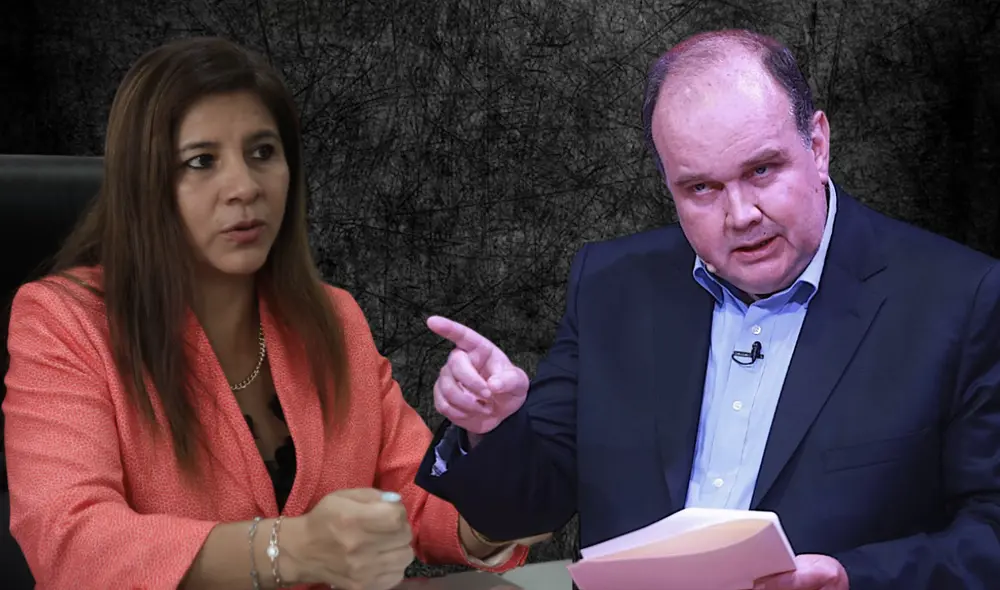 Chat revela como el alcalde de Lima hostigaba a la exprocuradora. Foto: composición LR