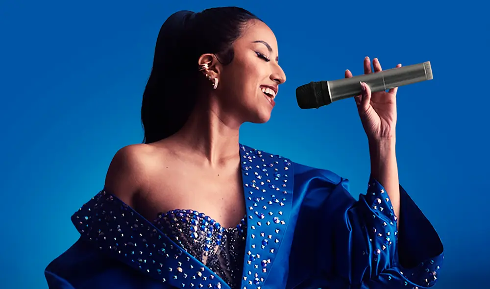 Lita Pezo celebrará sus 10 años de carrera musical el 28 de noviembre en el Parque de la Exposición, con un espectáculo de gran formato y banda en vivo. Foto: difusión.