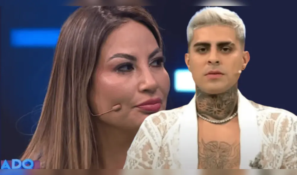 Pamela López visita el mercado junto a Paul Michael. Foto: Composición LR/ Captura.