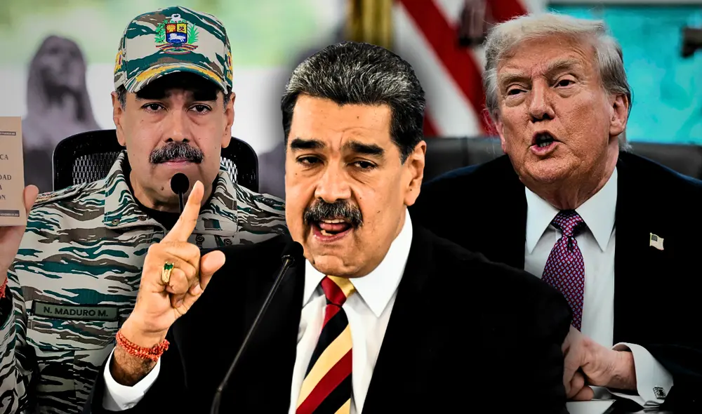 Maduro denuncia que Trump y EE. UU. usan el narcotráfico como excusa militar. Foto: AFP Maduro denuncia que Trump y EE. UU. usan el narcotráfico como excusa militar. Foto: AFP