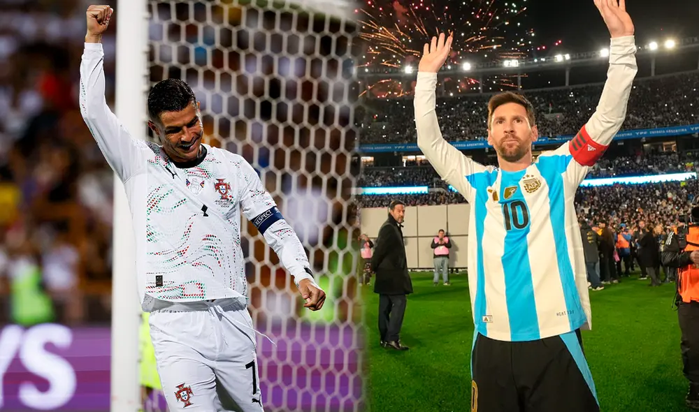 Un jugador retirado es quien supera a Cristiano Ronaldo y Lionel Messi en goles por Eliminatorias. Foto: composición LR/ Cristiano Ronaldo/Lionel Messi