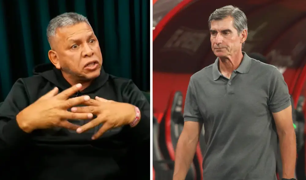 El 'Puma' Carranza expresó su desacuerdo con las decisiones de Óscar Ibáñez. Foto: composición de LR/Carlos Felix/captura de YouTube
