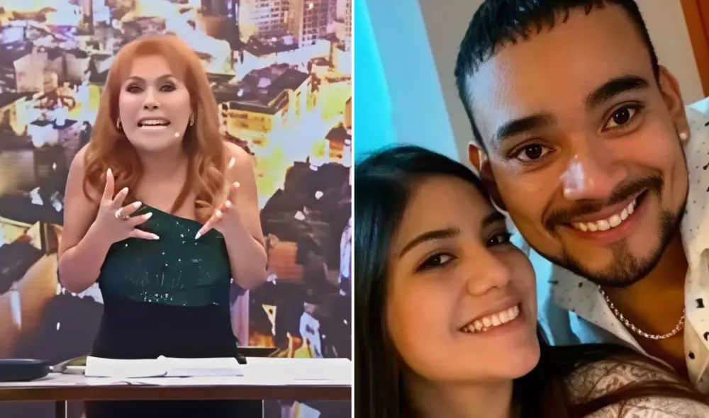 Magaly Medina y Josimar celebraron un año más de relación. Foto: composición LR/difusión/ATV