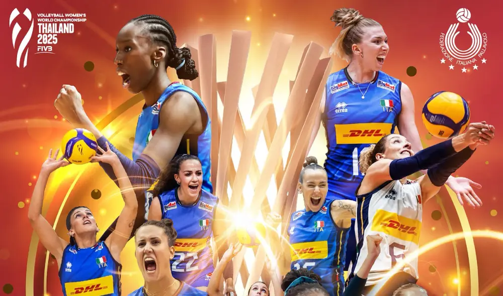 Italia se impuso 15-8 en el último set frente a Turquía. Foto: X/Italia.