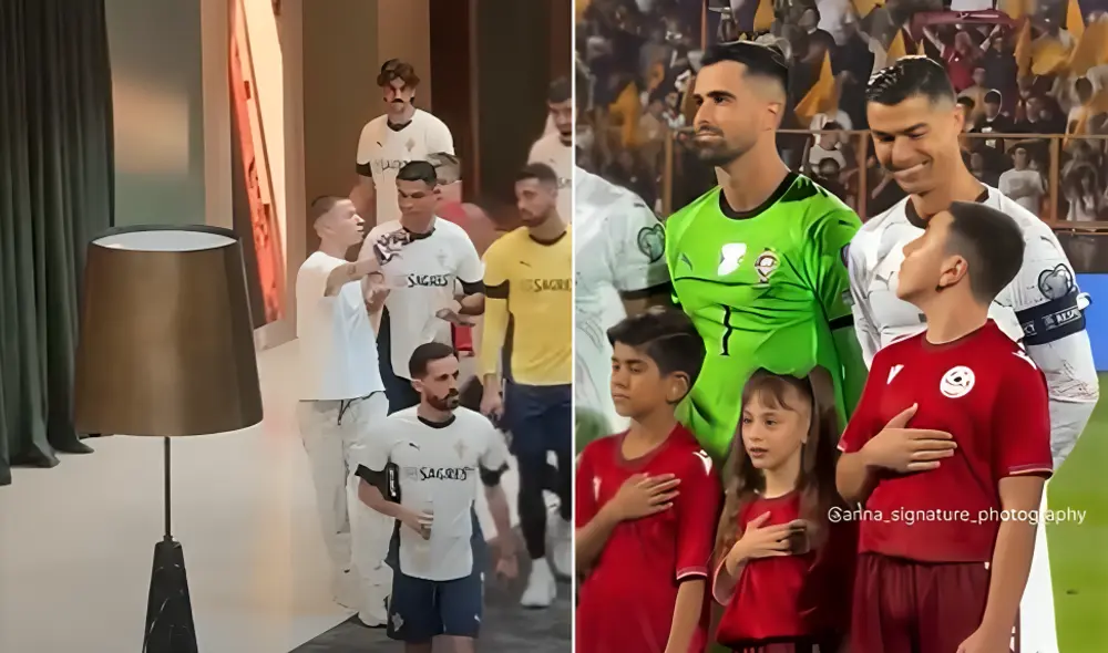 Cristiano Ronaldo ha dado la vuelta al mundo por sus dos últimas reacciones previo duelo de su selección ante Armenia.