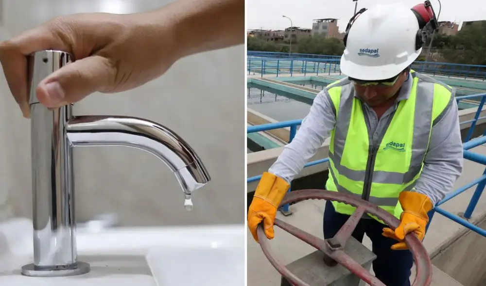 Cortes de agua programados para este 8 y 9 de setiembre en Lima y Callao, según Sedapal Cortes de agua programados para este 8 y 9 de setiembre en Lima y Callao, según Sedapal