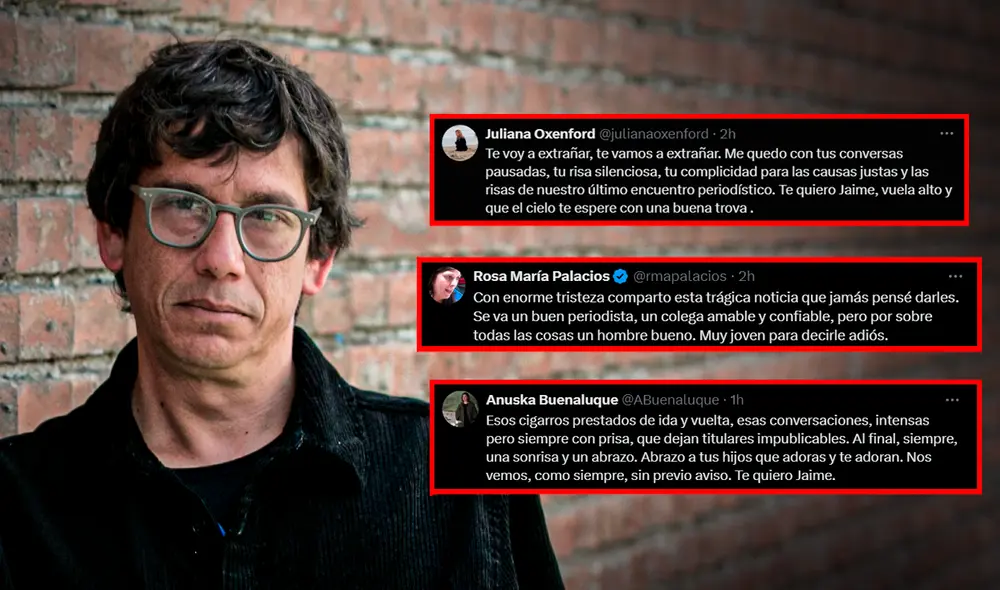 Amigos y colegas se despidieron de Jaime Chincha | Composición: Jazmín Ceras / Foto: LR.