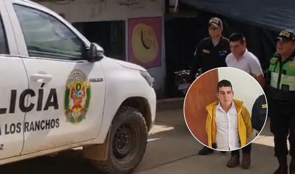 Investigado fue detenido en la provincia de Huancabamba. Foto: PNP. Investigado fue detenido en la provincia de Huancabamba. Foto: PNP.