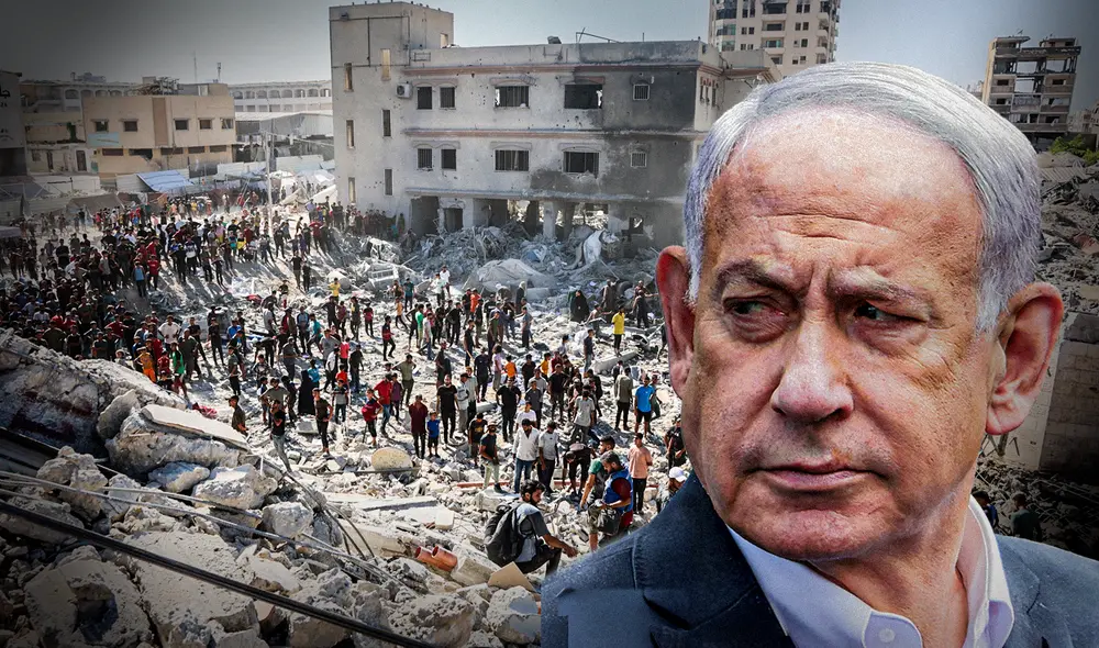 Netanyahu instó a los residentes de la ciudad de Gaza a abandonar la zona.