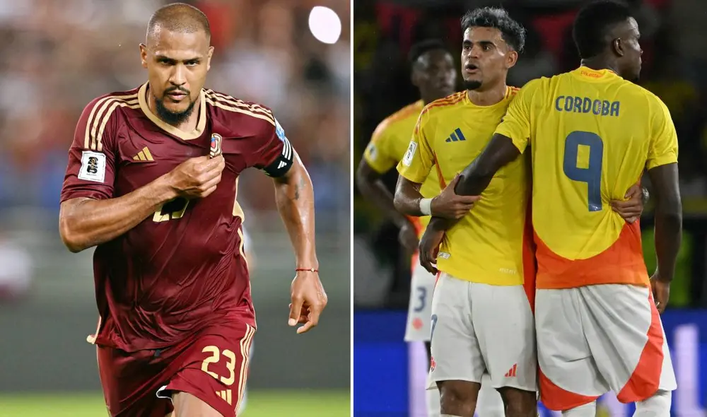 Venezuela y Colombia jugarán en Maturin. Foto: composición LR/AFP