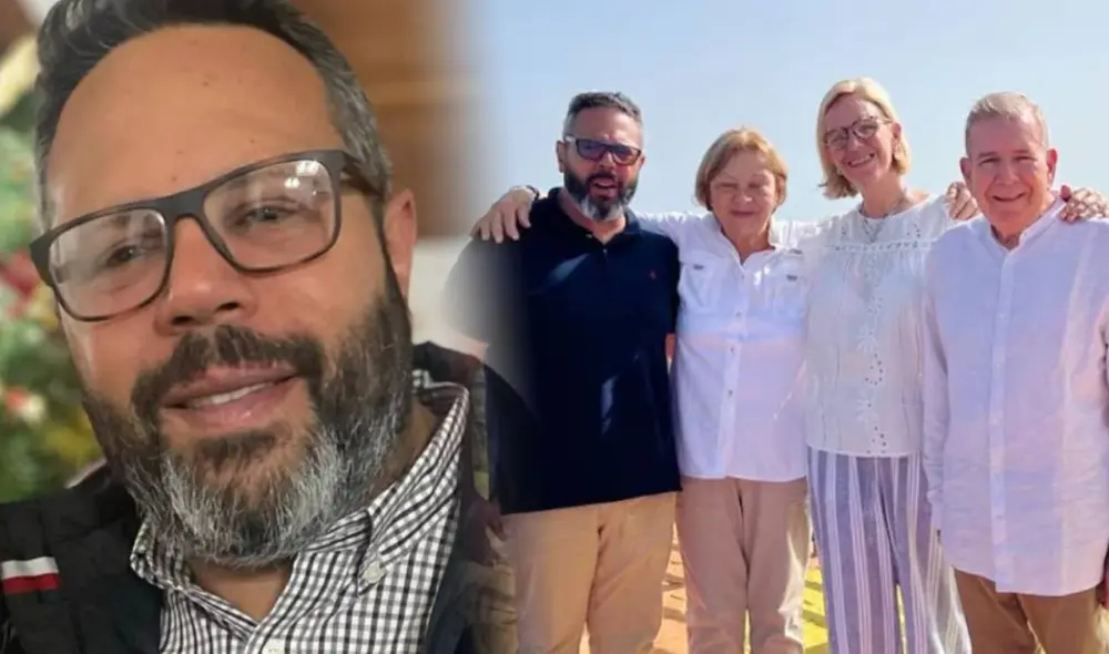 Rafael Tudares, yerno de Edmundo González, continúa desaparecido por la dictadura de Nicolás Maduro desde hace ocho meses.