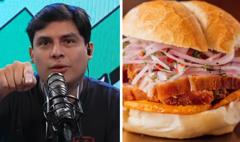Curwen realizó una insólita promesa en un programa de Habla Good al asegurar que regalaría 10.000 panes con chicharrón con el 'Pelao' si Perú ganaba el 'Mundial de desayunos'.