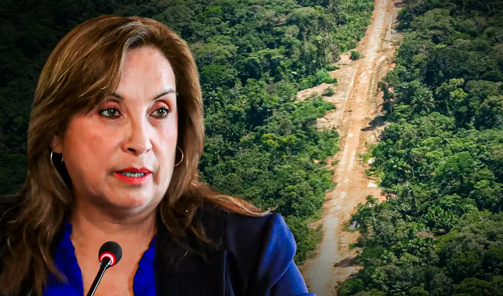 Pista Ilegal cerca de Yavarí Mirim (Año 2020). Foto: Composición Jazmín Ceras/ Andina/ ORPIO. Pista Ilegal cerca de Yavarí Mirim (Año 2020). Foto: Composición Jazmín Ceras/ Andina/ ORPIO.